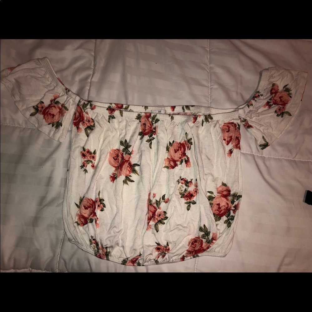 Off the shoulder shirt